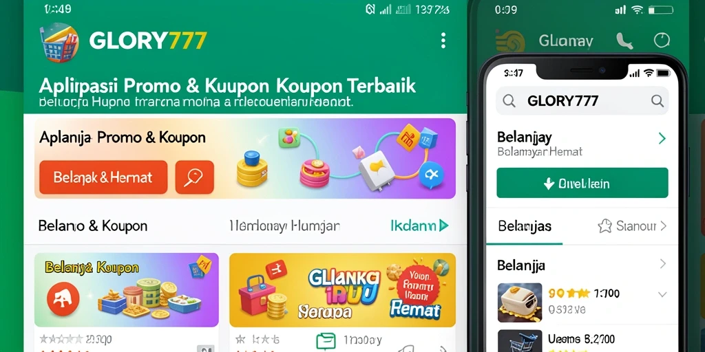 Tampilan antarmuka GLORY777 yang user-friendly dengan berbagai promo menarik.